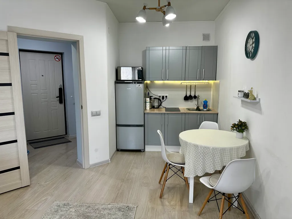 Студия с видом на горы у входа в Центральный парк