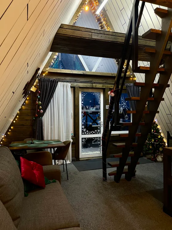 Коттедж Домик в стиле a-frame — Аша