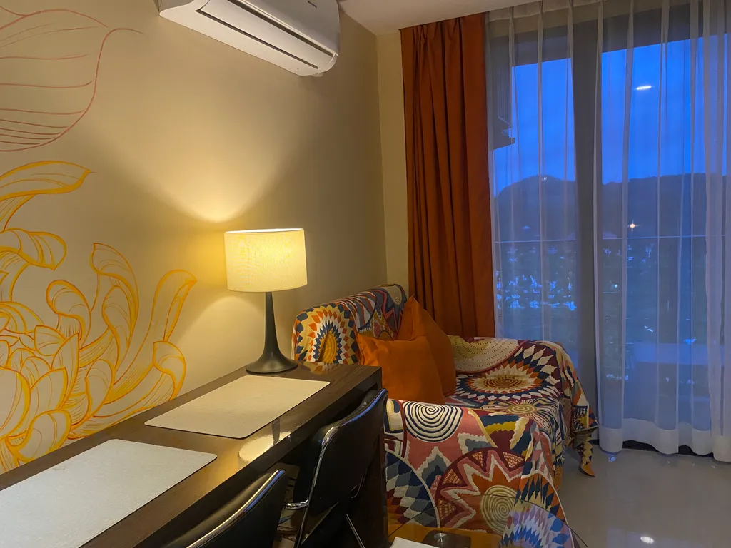 Светлая и комфортная квартира рядом с пляжем