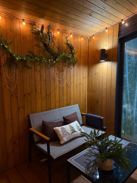 Уютный домик с баней