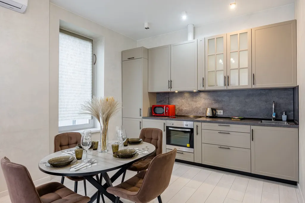 Квартира Просторная квартира с видом на Москва-Сити — Москва