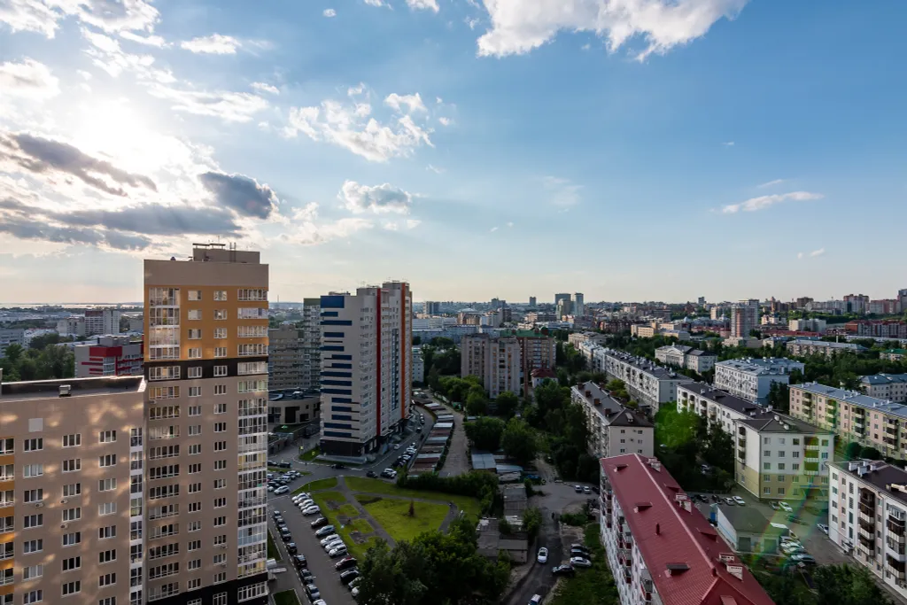 Квартира Квартира Казань Хоум Панорамный вид на город, 16 этаж — Казань