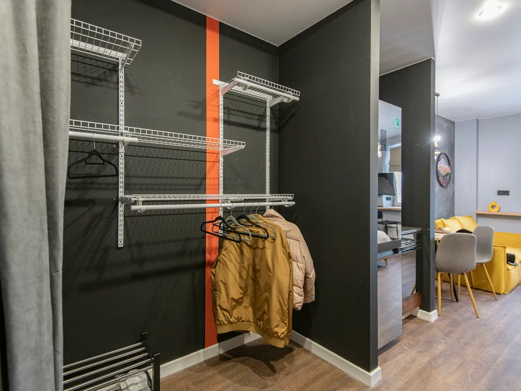 Forest studio для 2-4 гостей в центре города