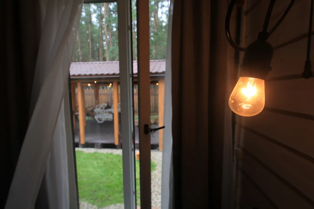 Новый уютный дом-баня с банным чаном у соснового леса