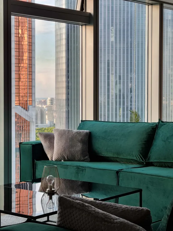 2-комнатные lux апартаменты Москва сити на 54 этаже