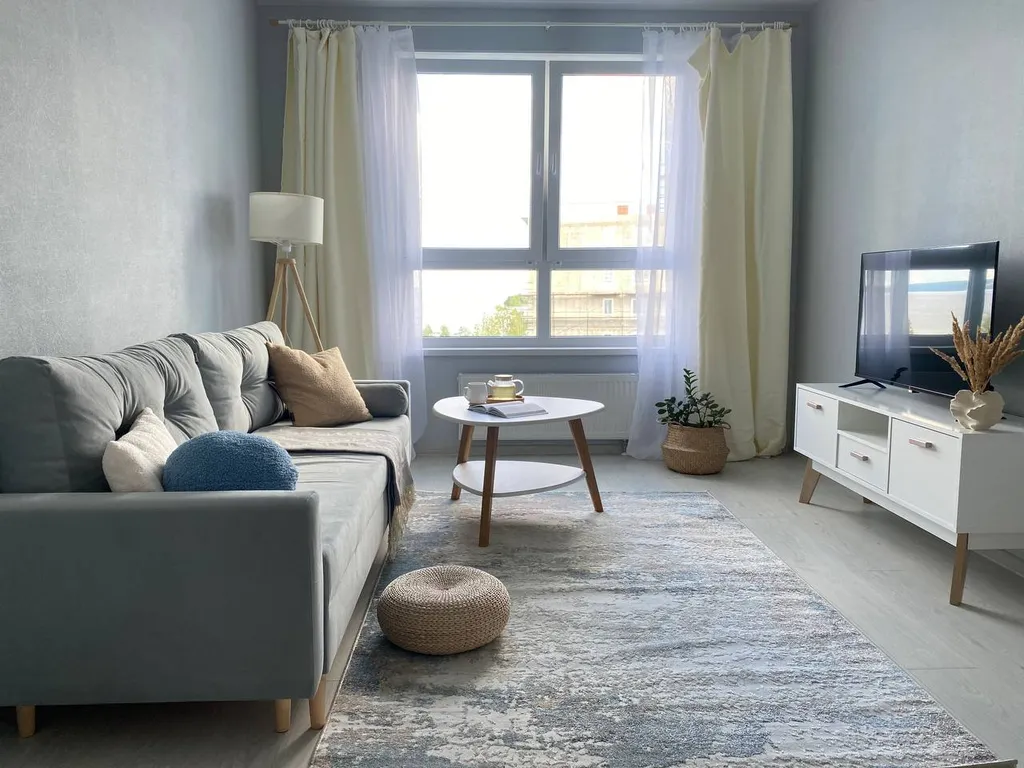 Евродвушка с кондиционером и с красивым видом на озеро