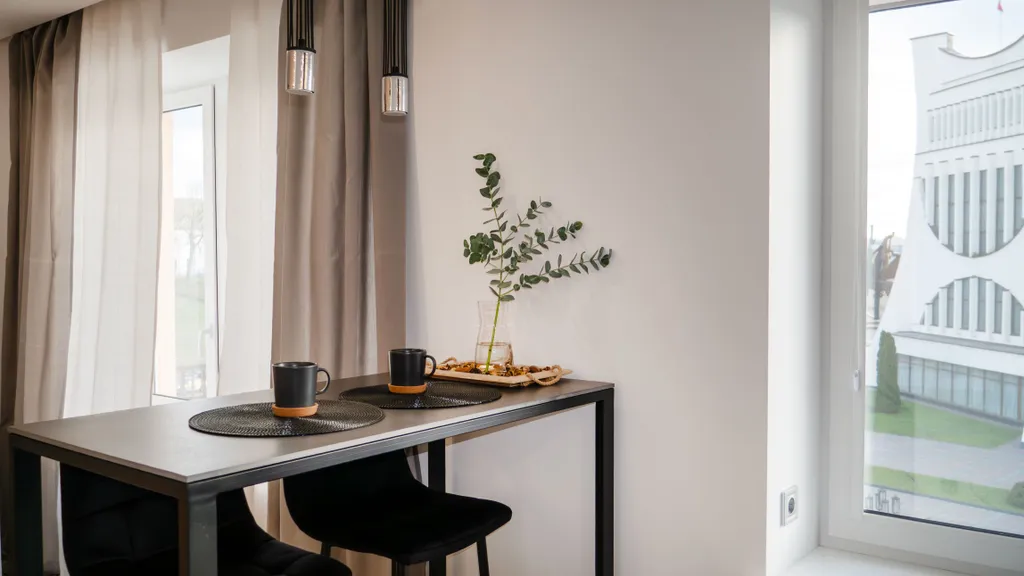 Светлая и стильная студия прямо в сердце города