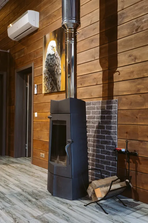 Коттедж Minos с камином