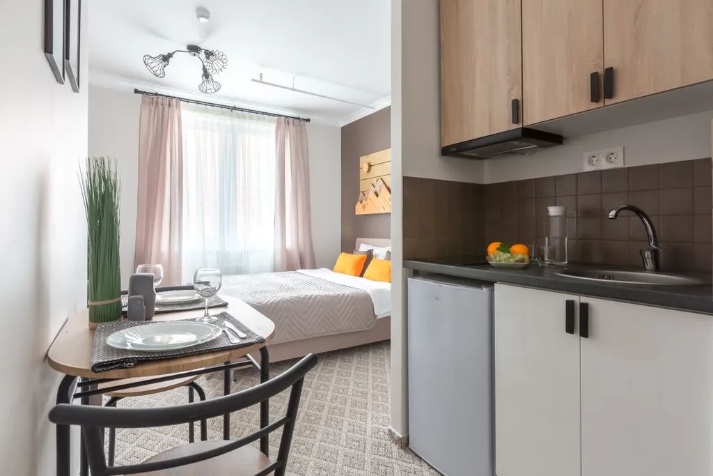 Апартаменты Кварт-Отель студия Санрайз