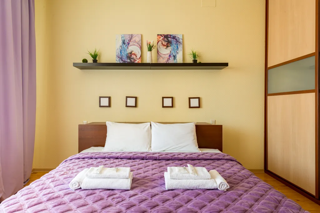 Просторная квартира с 3 кондиционерами у Волги