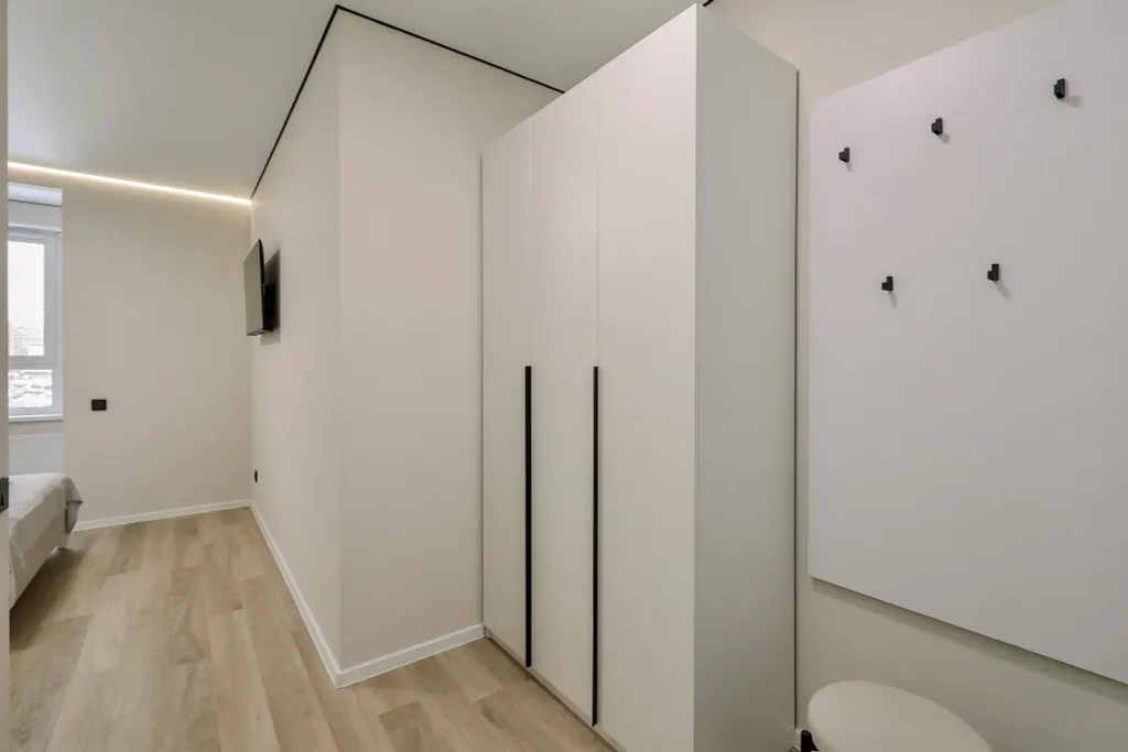 Великолепная студия, совмещенная с лоджией, для двоих гостей