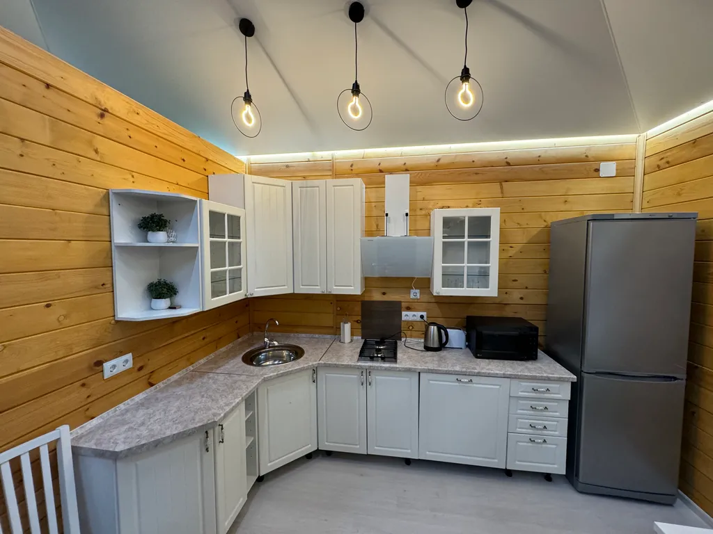 Дом рядом с озером в Карелии