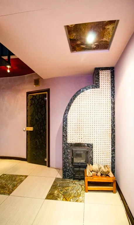 Коттедж Дом на пруду с дровяной сауной и караоке в китайском стиле — Высоково