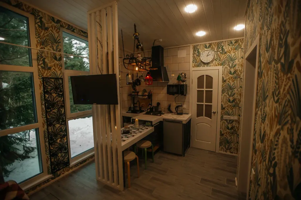 Дом с видом на лес