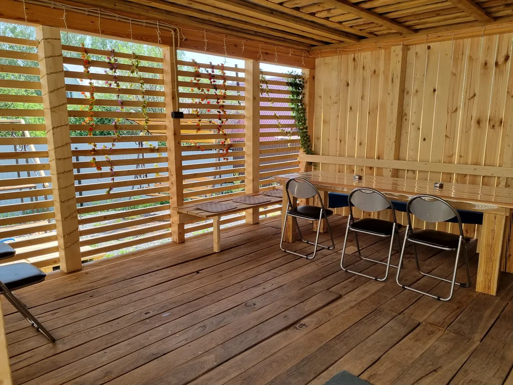 Дом, баня на дровах, Сибирский Чан