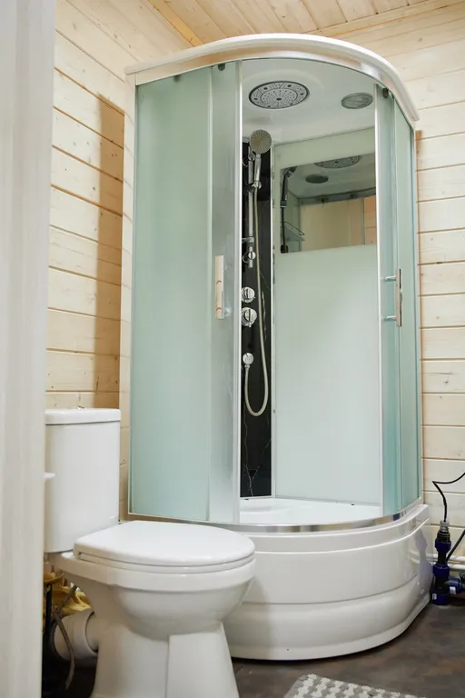 Можжевеловой эко-дом и баня в Подмосковье