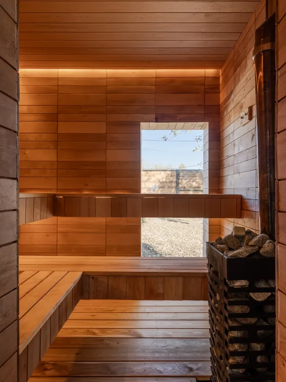 Уникальный Круглый дом с панорамой на горы и реку Сок