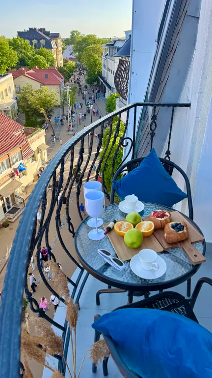 Квартира Апартаменты Loft в центре 50 м. от моря — Зеленоградск