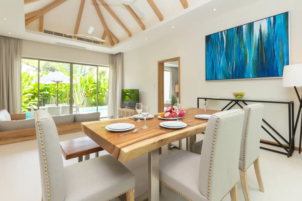 Светлая вилла с 3 спальнями и бассейном Бангтао, Лаян, Лагуна