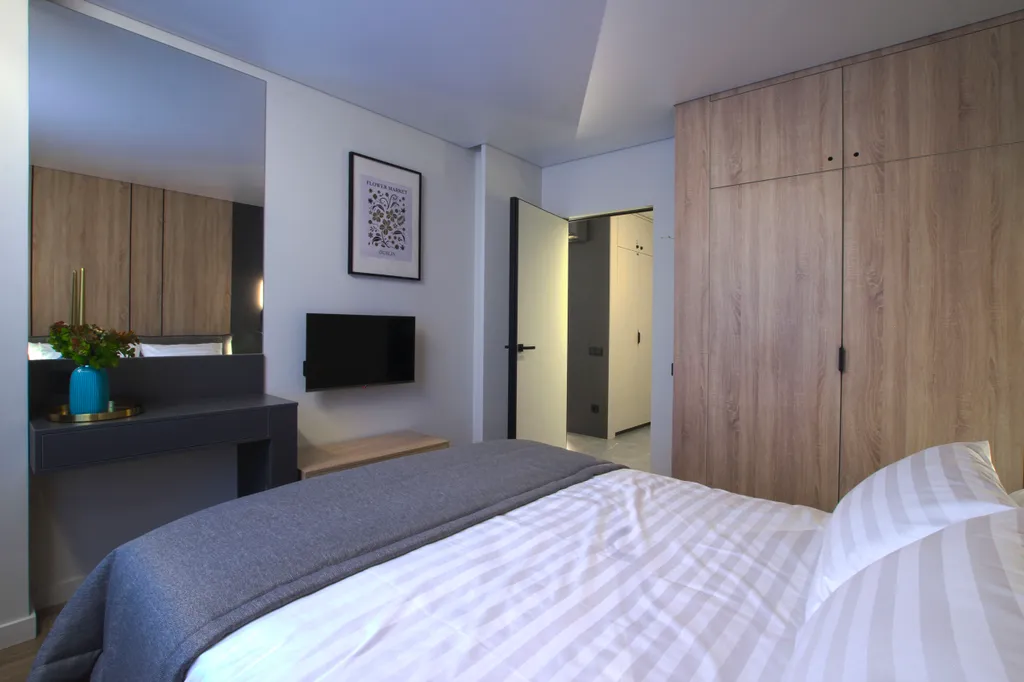 Квартира с видом на город