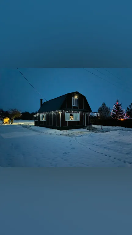 Коттедж Уютный теплый домик с банькой в тихом и спокойном месте — Понетаевка