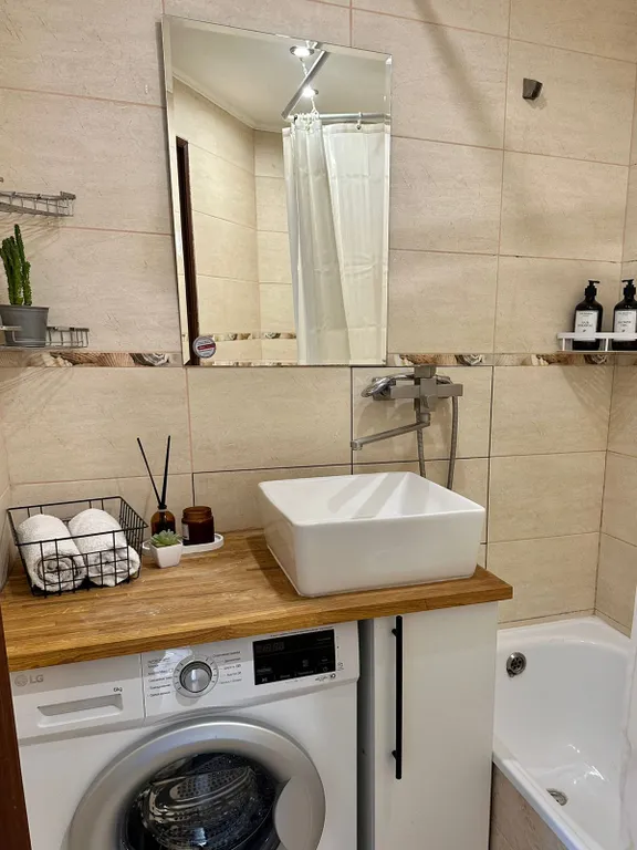 Уютная квартира с двориком, рядом с песчаным пляжем