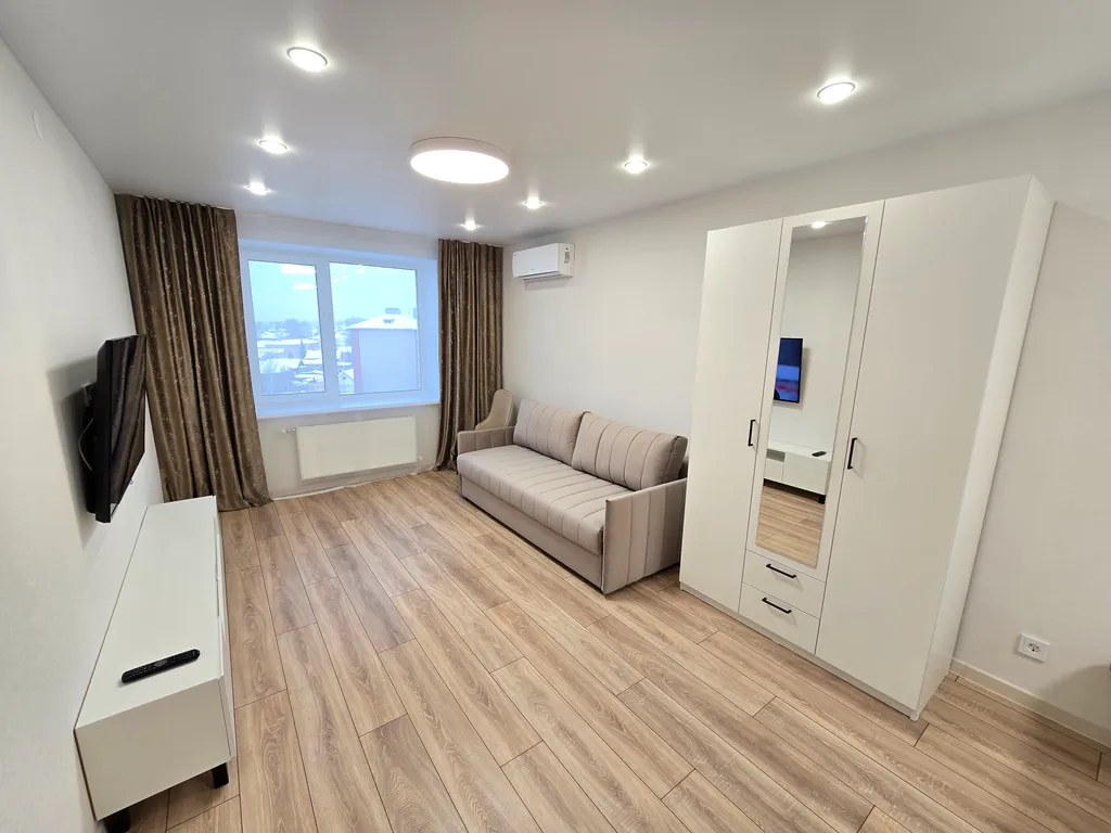 Уютная однокомнатная квартира в центре города в новом ЖК На Садовой