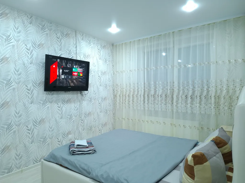 Уютная светлая квартира с видом на город и природу