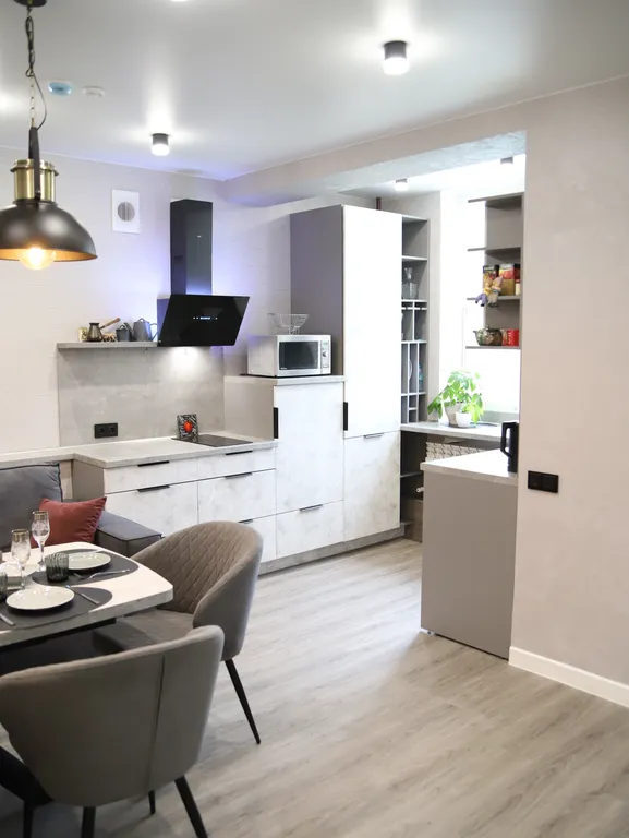 Новая квартира студия с отдельным входом и верандой