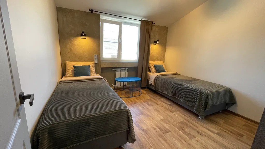 Двухкомнатные апартаменты в 5 минутах от моря