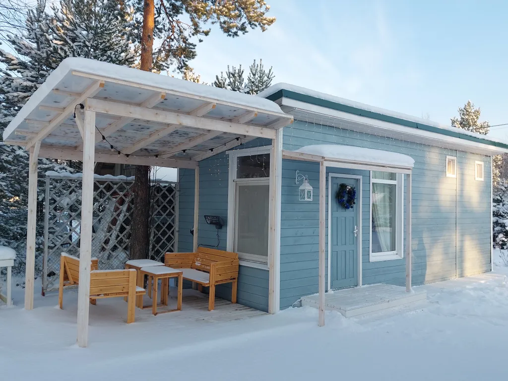 Коттедж Гостевой дом Karhu Casa рядом с Онежским озером — Деревянное