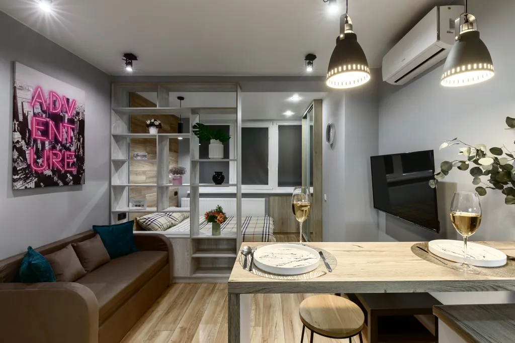 Lux студия с потрясающим видом на Дон