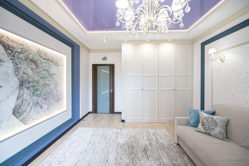 Большая квартира с кондиционерами и камином