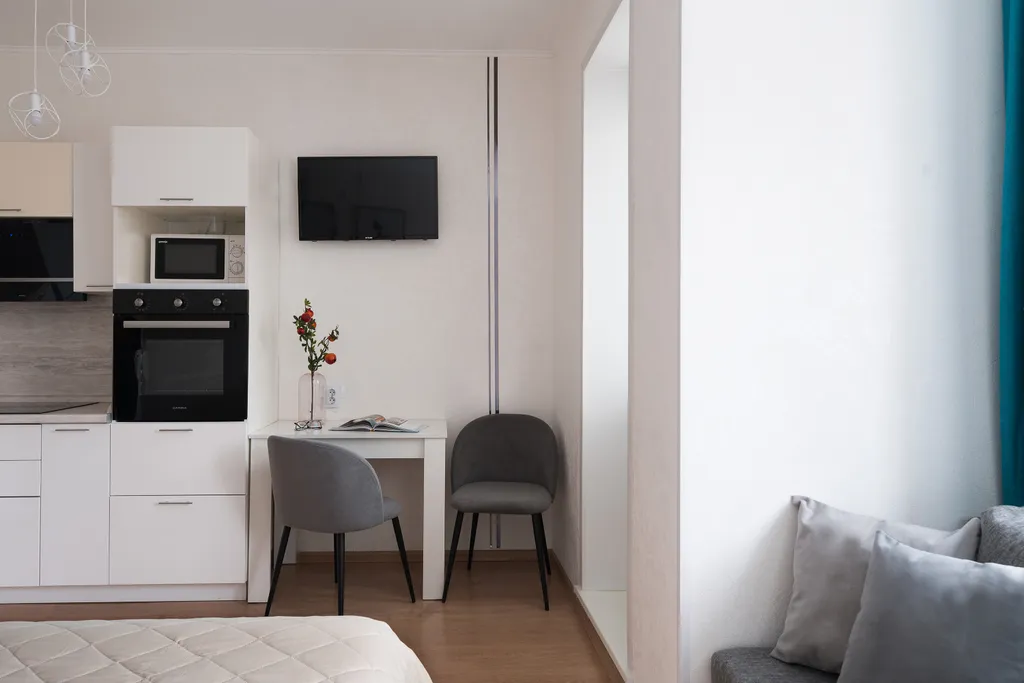 Квартира Красивая просторная студия в пригороде Лесное — Мисайлово