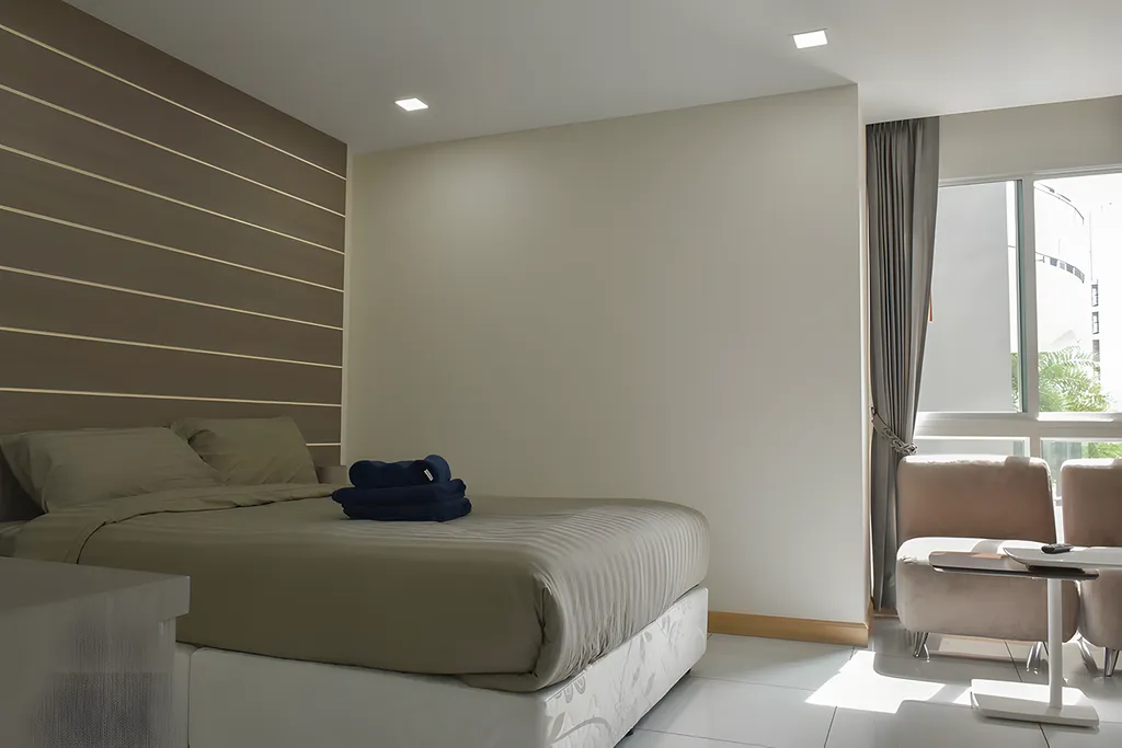 Комфортная 3-х комнатная квартира для отпуска всей семьи на 1-й линии