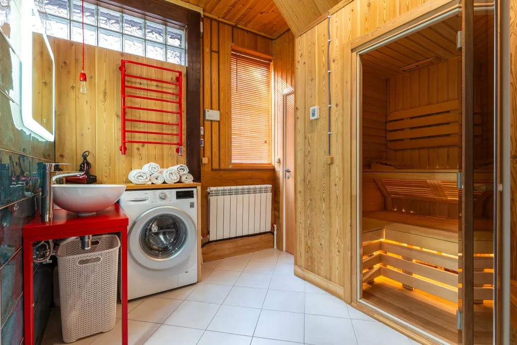 Дом Релакс'Ель с природным шармом рядом с Москвой и горячей джакузи