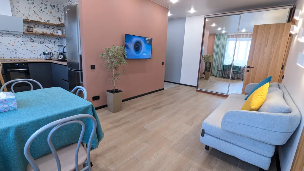 Уютная двухкомнатная квартира у моря