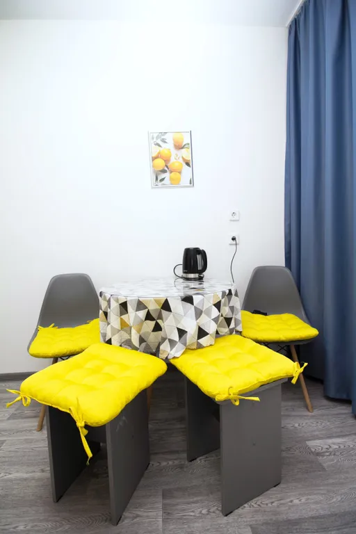 Современная, уютная однокомнатная квартира с видом на набережную