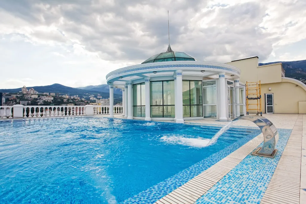 Двухкомнатные апартаменты премиум с 3 террасами