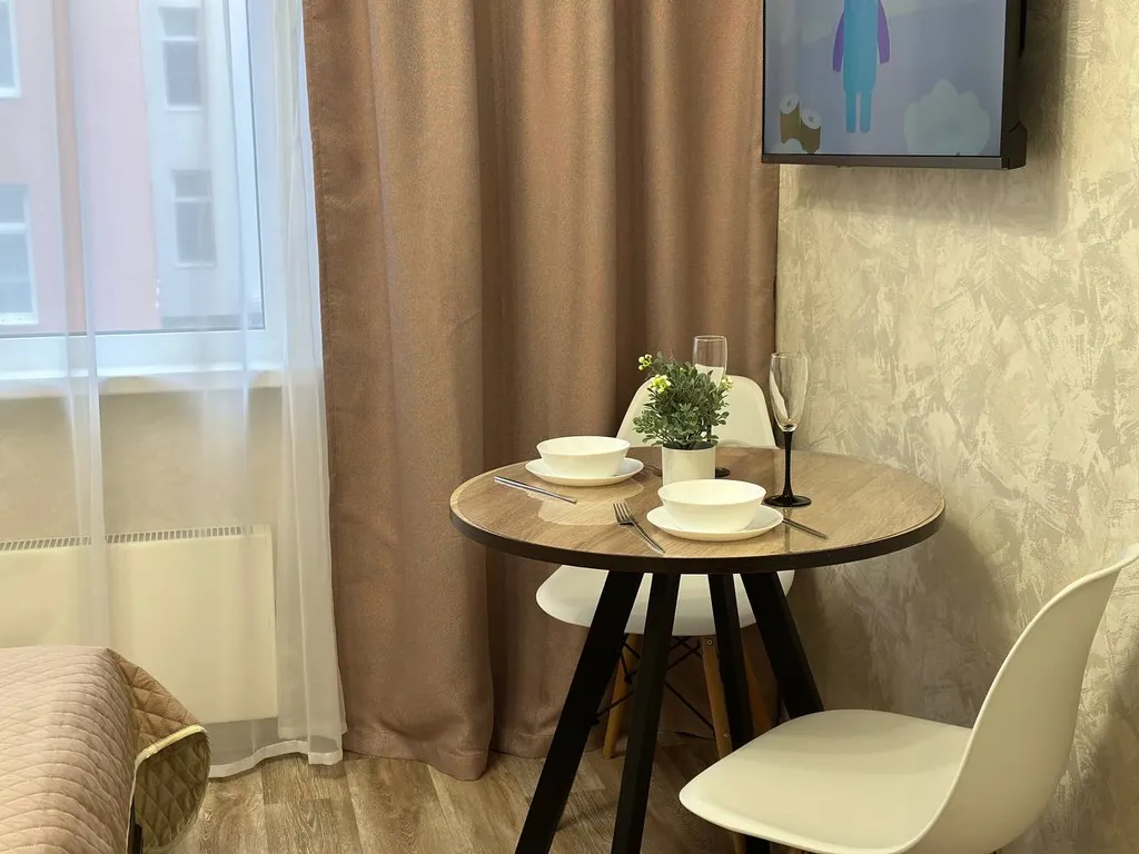 Уютная студия с новым ремонтом