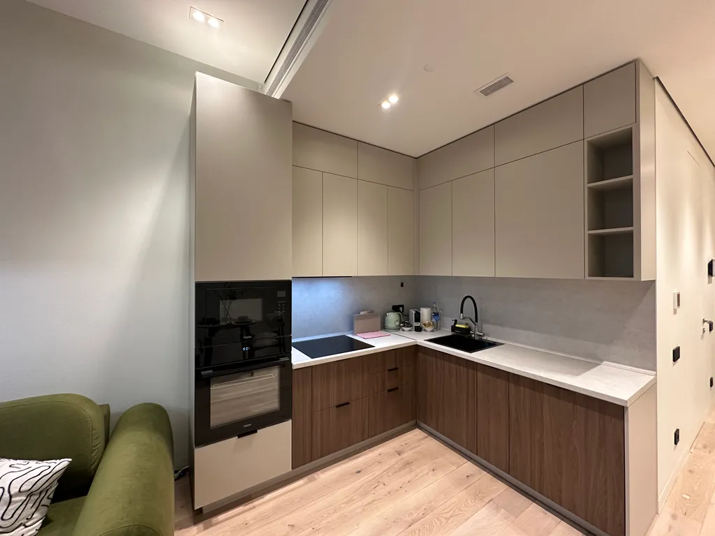 Квартира Квартира Прекрасная студия с панарамными окнами в центре столицы — Москва