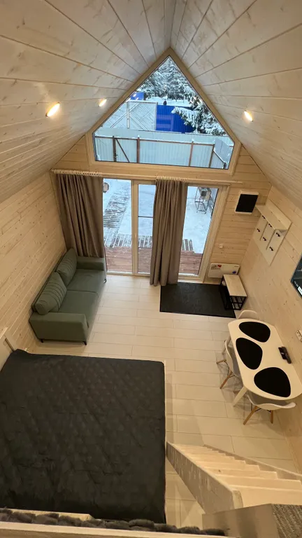 Домик у горнолыжного склона