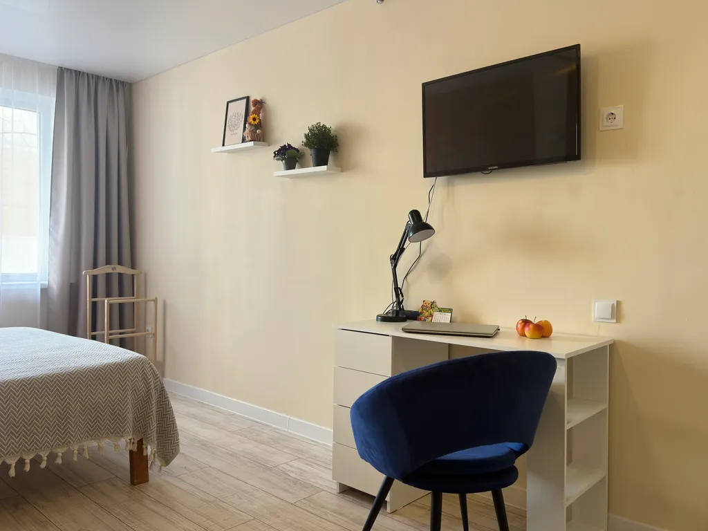 Безопасная квартира в центре города с удобным заездом с трассы