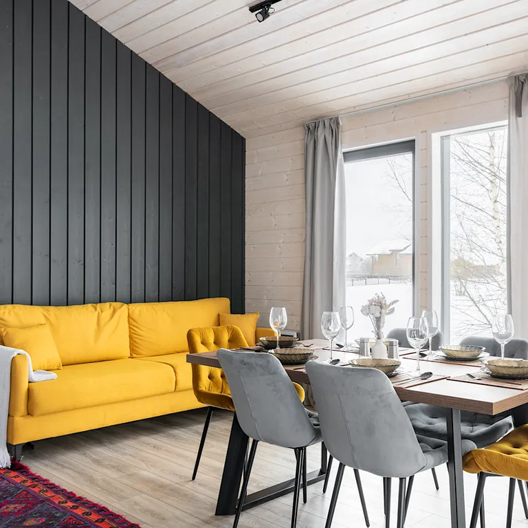 Домик у Сорочан с камином и сауной