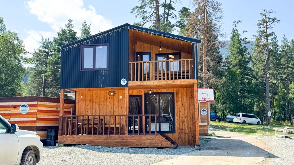 Дом 85m2 — чан, кухня, Wi-Fi
