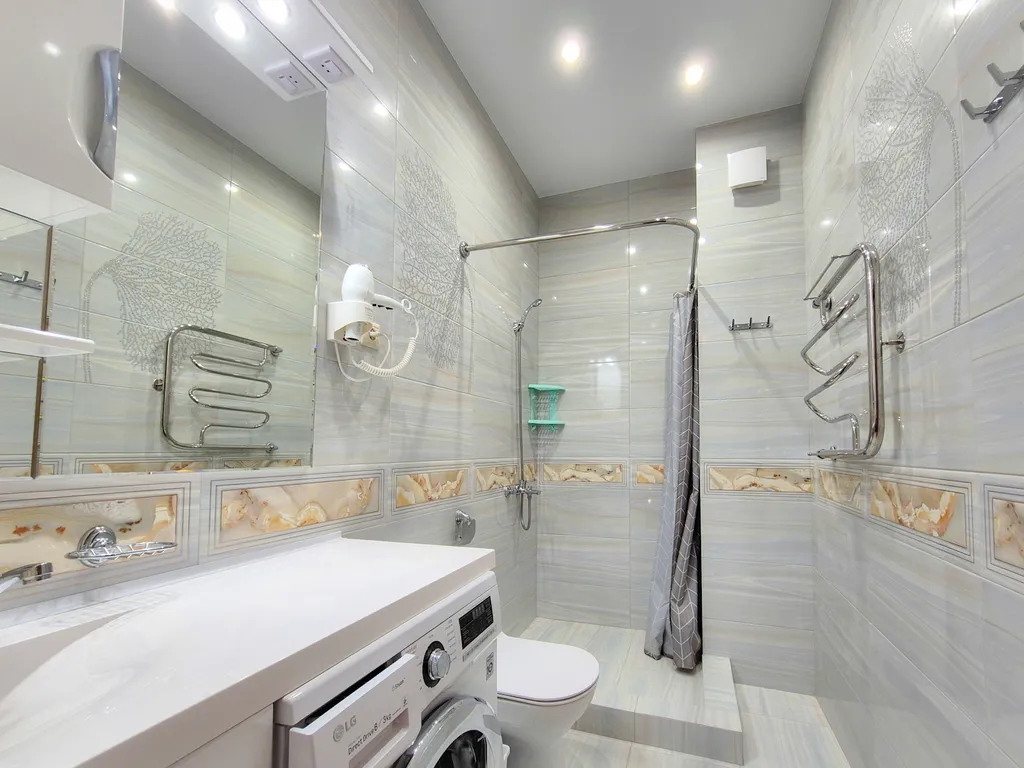 Просторная квартира с видом на горы