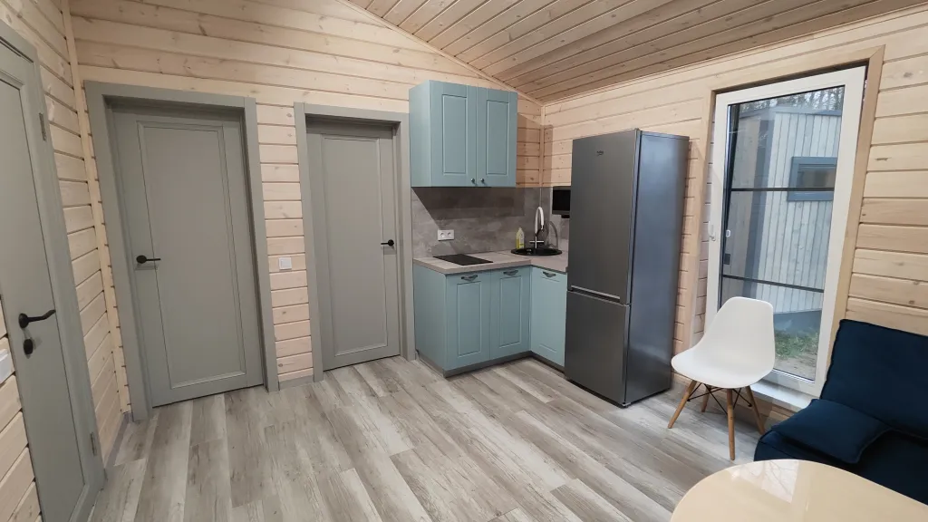 Уютный дом с баней