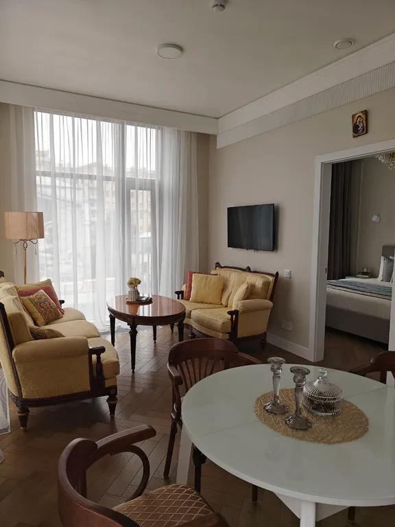 Квартира Квартира Современная евротрешка в ЖК бизнес-класса у метро Курская — Москва