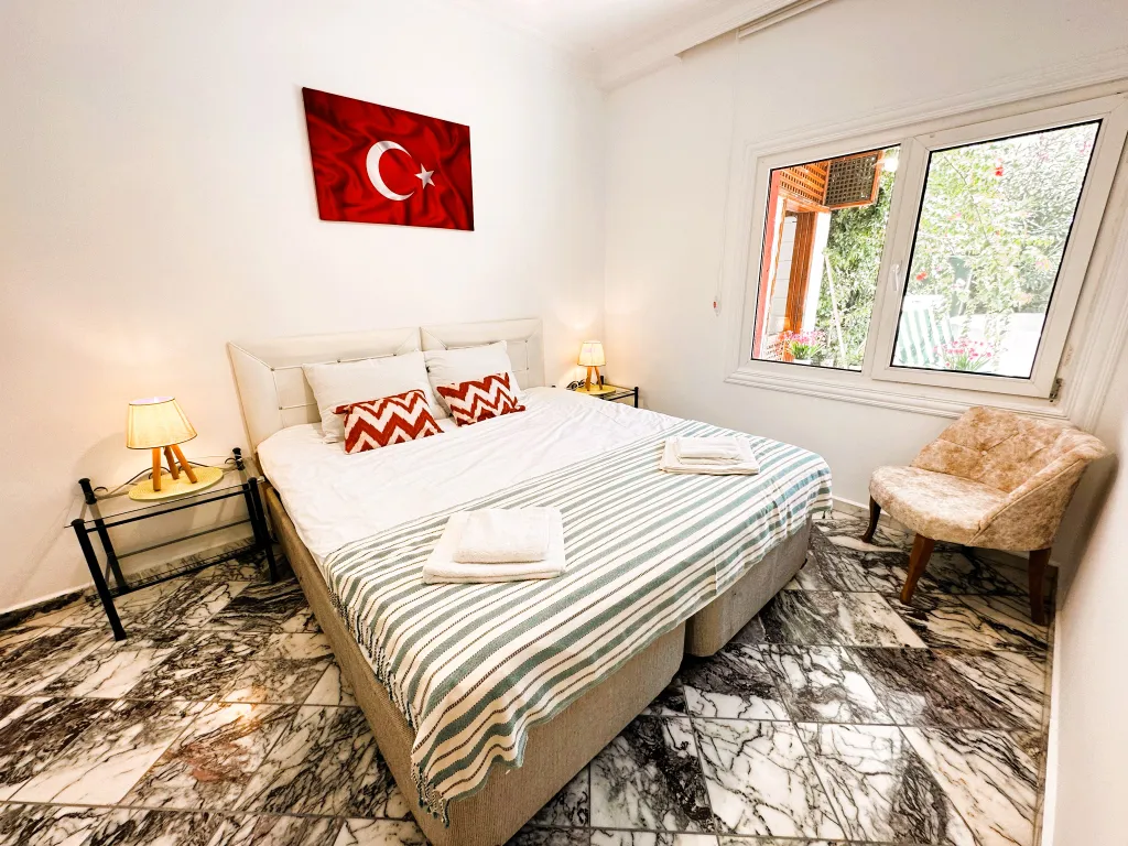 Аланья, квартира со своим бассейном и садом, до моря 7 минут