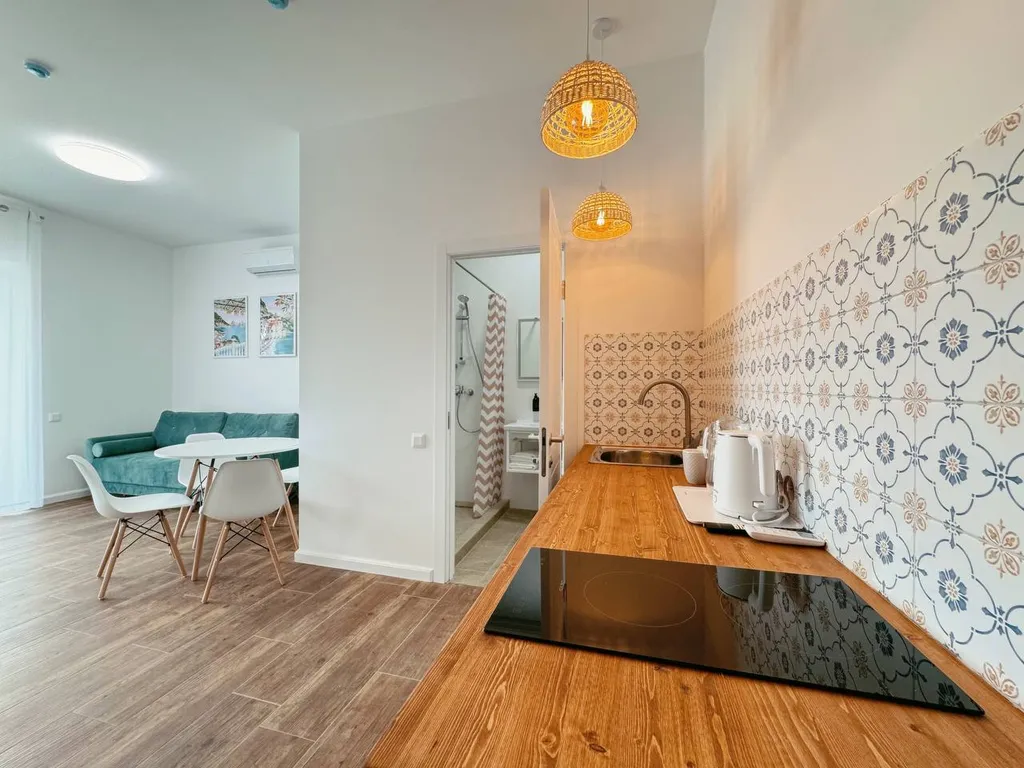 Квартира Квартира Уютный прованс с отдельной спальней 1 — Геленджик